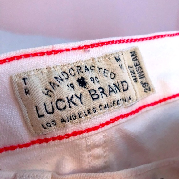 Lucky Brand white Charlie skinny jeans - Picture 3 of 5